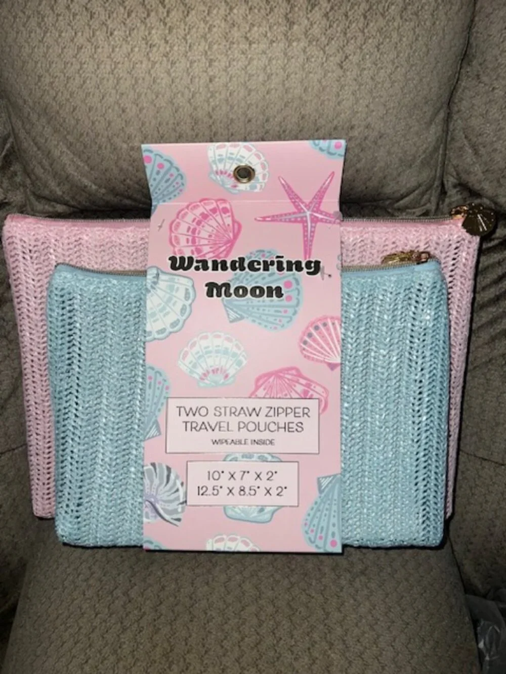 Travel Pouches Set of 2